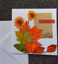 Sunflower and pumpkin greetings card - Image 1