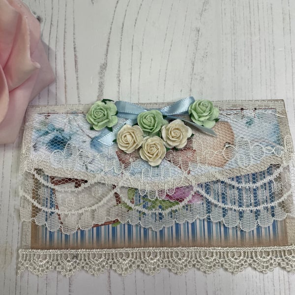 SOLD - Cash Envelope, Tag and Box - PB7