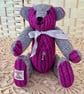 Finlay: Harris Tweed Artist Bear 33cm (13”)