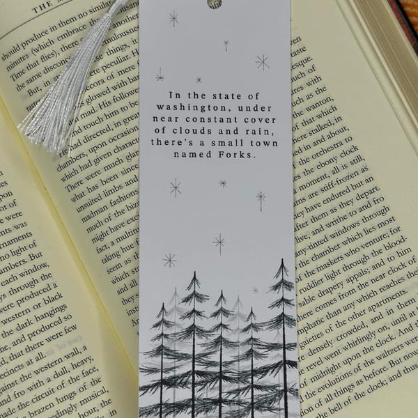 Twilight Series Quote Bookmark