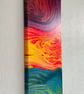 Striking Multicoloured Abstract Painting Wall Art 