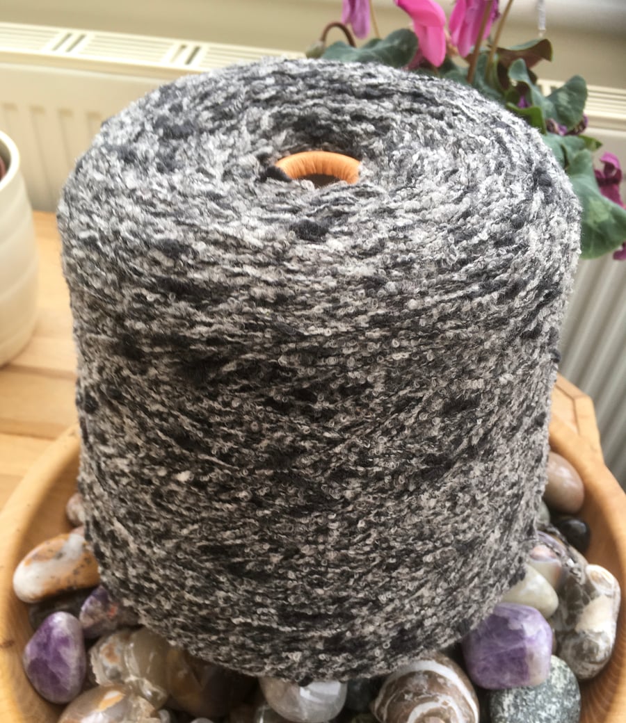 Zegna Baruffa Lane Borgosesia Wool Cone.  Perfect for lots of crafting projects.