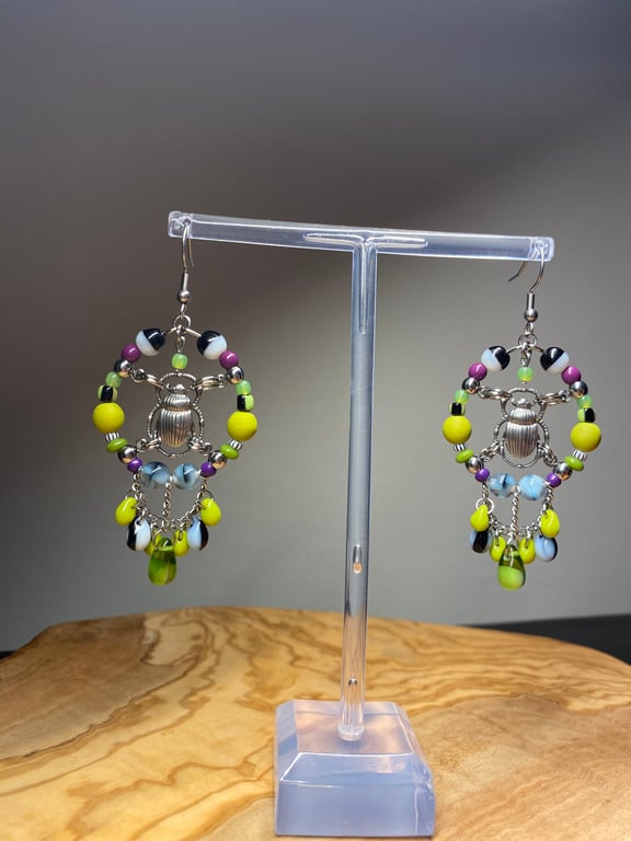 Beetlejuice Inspired Earrings 
