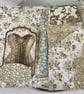 Ephemera  - Trifold Pocket Folder - Old Lace - by Carolee Crafts PB8 - 0001 - Image 3