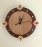lovely handmade clock with bee feature - Image 2