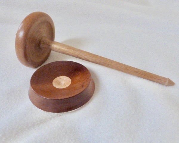 supported  spindle