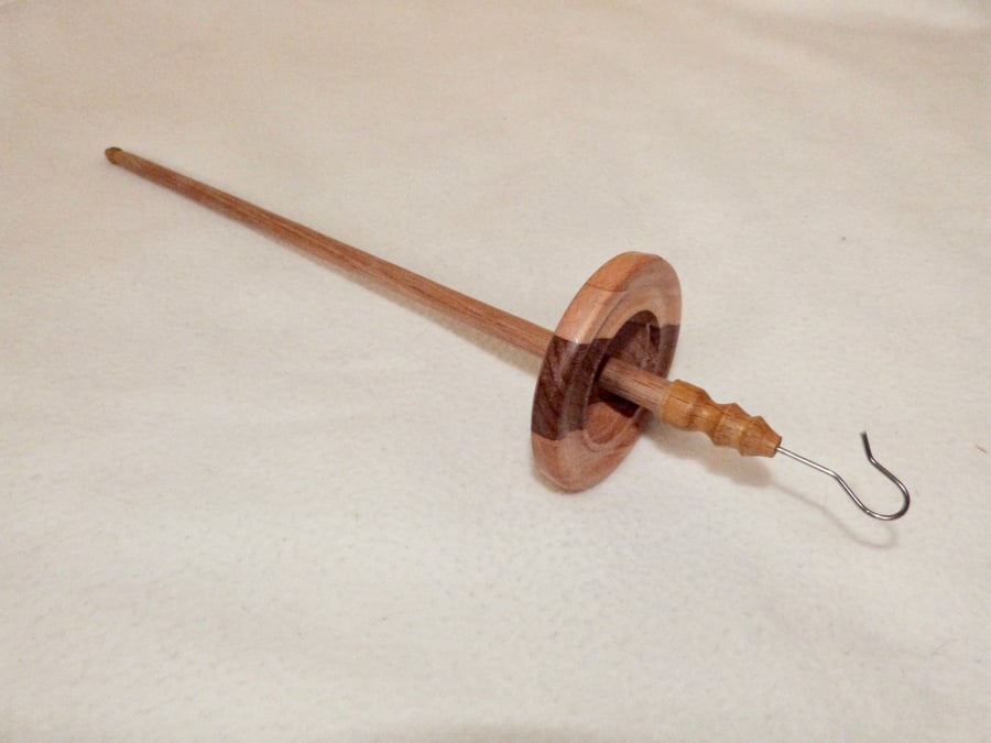 Drop spindle  in mixed hardwood