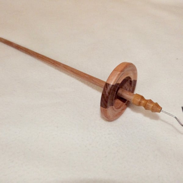 Drop spindle  in mixed hardwood