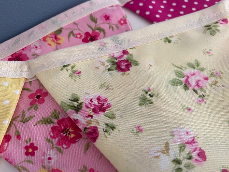Pink & Lemon Bunting
