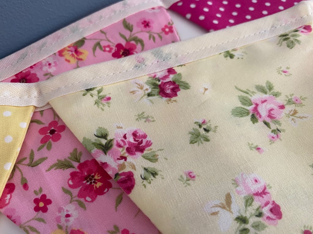 Pink & Lemon Bunting
