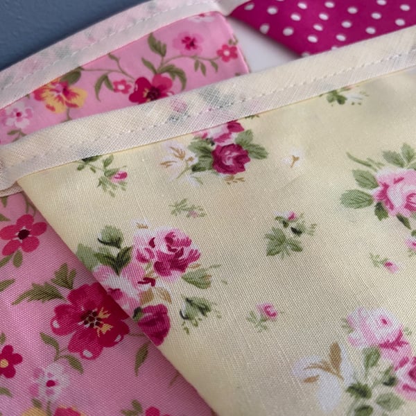 Pink & Lemon Bunting