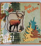 Autumnal Stag Birthday Card  - Image 1