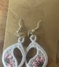 Homemade  Free Standing Lace Earrings - Image 4
