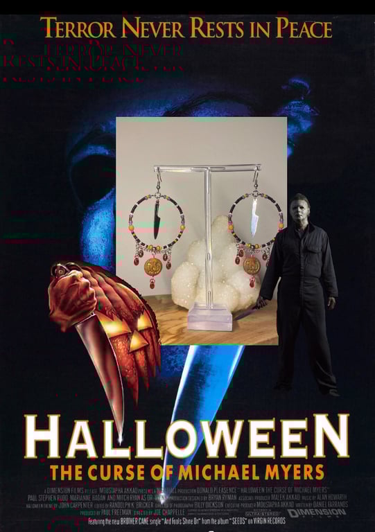 Michael Myers - Halloween inspired Earrings 
