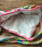 Granny Square Colourful Crochet Bag - Image 6