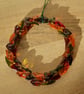 Fused Glass Autumn Wreath - Image 2
