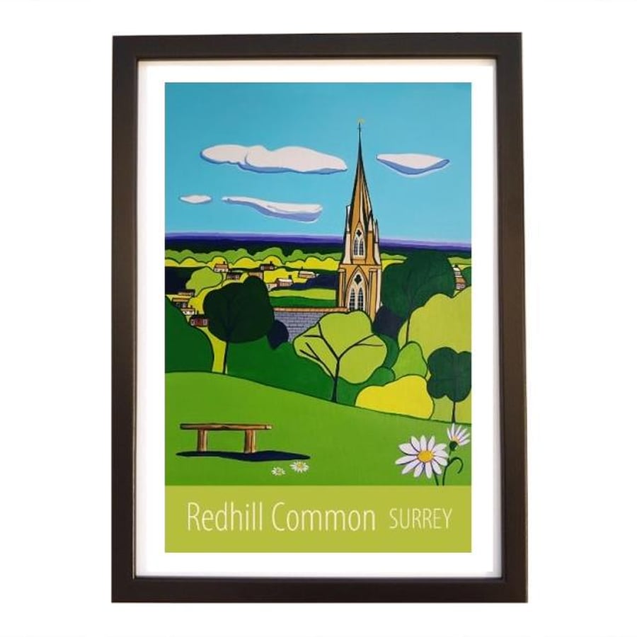 Redhill Common - Black frame