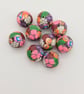 Polymer Clay Aquarium Beads - Set of 9 - Image 6