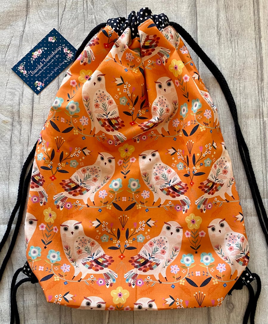 Childs Bag Drawstring Backpack - PERSONALISED FOR FREE