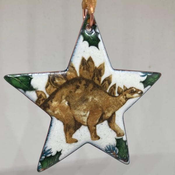 Stegosaurus Christmas Decoration