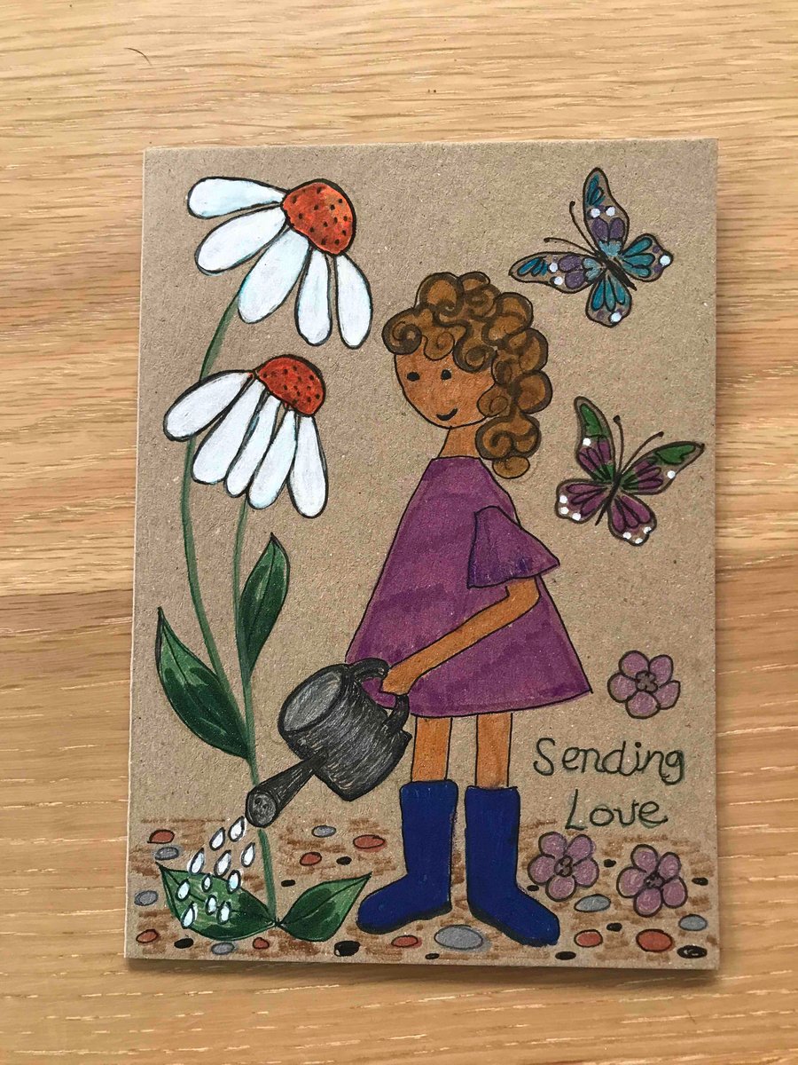 Garden lovers card