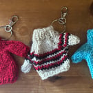 Mini jumper bag charm