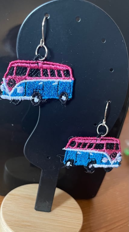 Handmade Free Standing Lace Earrings