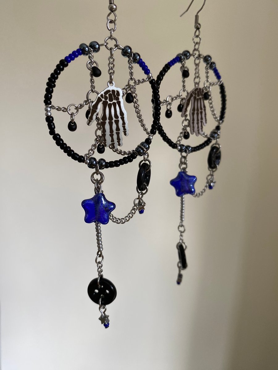 The Other Mother Coraline Inspired Earrings 