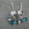 Sterling Silver Heart Earrings