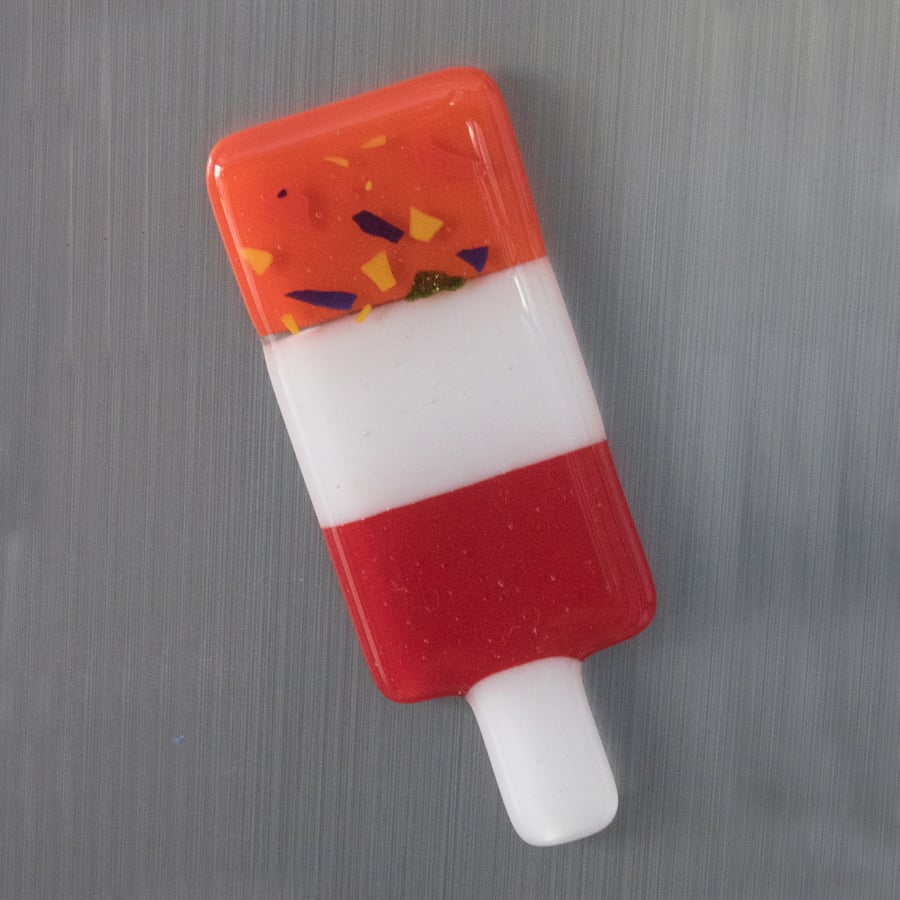 Fused Glass Ice Lollies