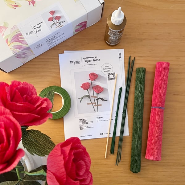 Make your Own Paper Roses