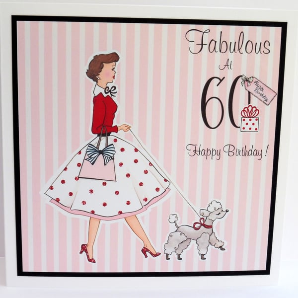 C2326 - Birthday -  Fabulous at 60