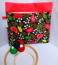 Project Bag, Christmas , Cross Stitch, Embroidery
