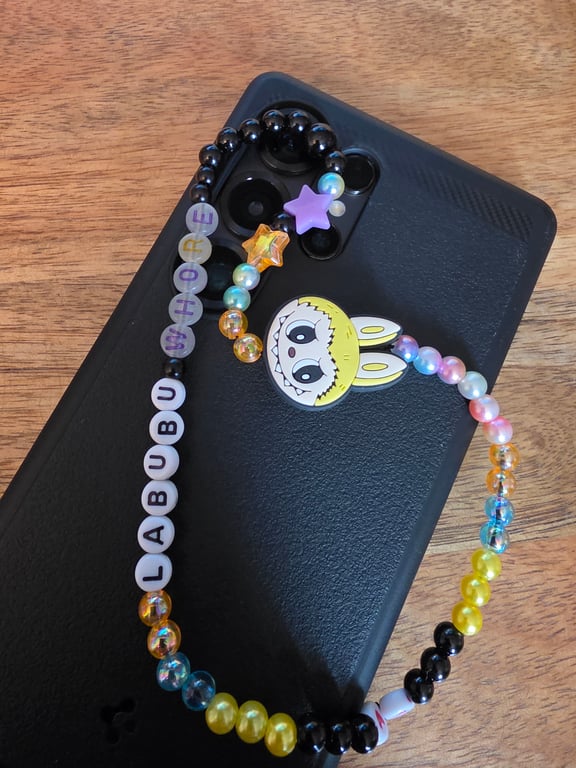 Glow in the dark Labubu Phone Charm Strap