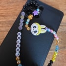Glow in the dark Labubu Phone Charm Strap