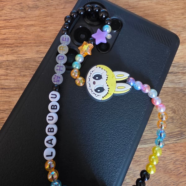 Glow in the dark Labubu Phone Charm Strap