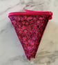 Pink and gold metallic bubbles bunting 3.2 metres excluding ties 21 flags - Image 4