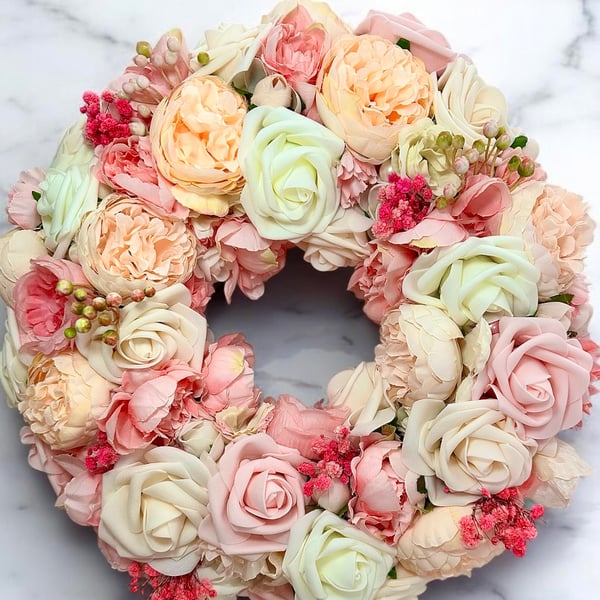 All Season Everlast Door Wreath