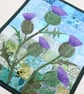 Thistle Kit  Art Quilt Wall Hanging  - Image 2
