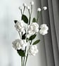 Crochet Jasmine,1 PCS White Jasmine Summer Seconds Home Decor,Gift  - Image 2
