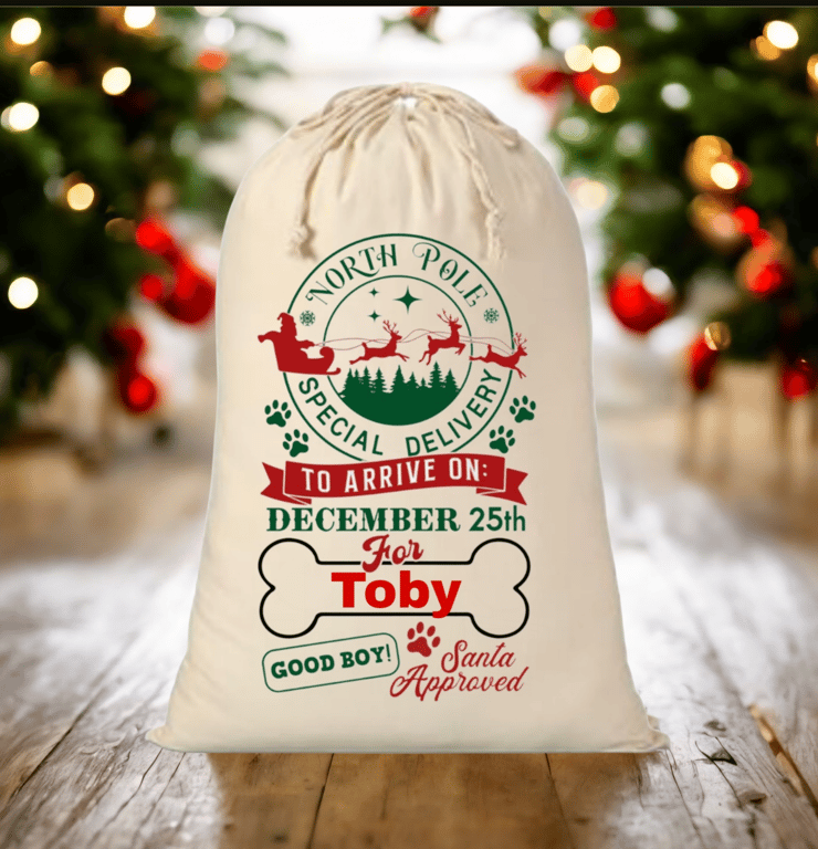 Doggy Santa Sacks