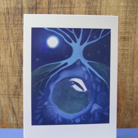A Safe Haven Blank Greetings Card