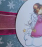 Angel Christmas Card - Happy Christmas - Image 8