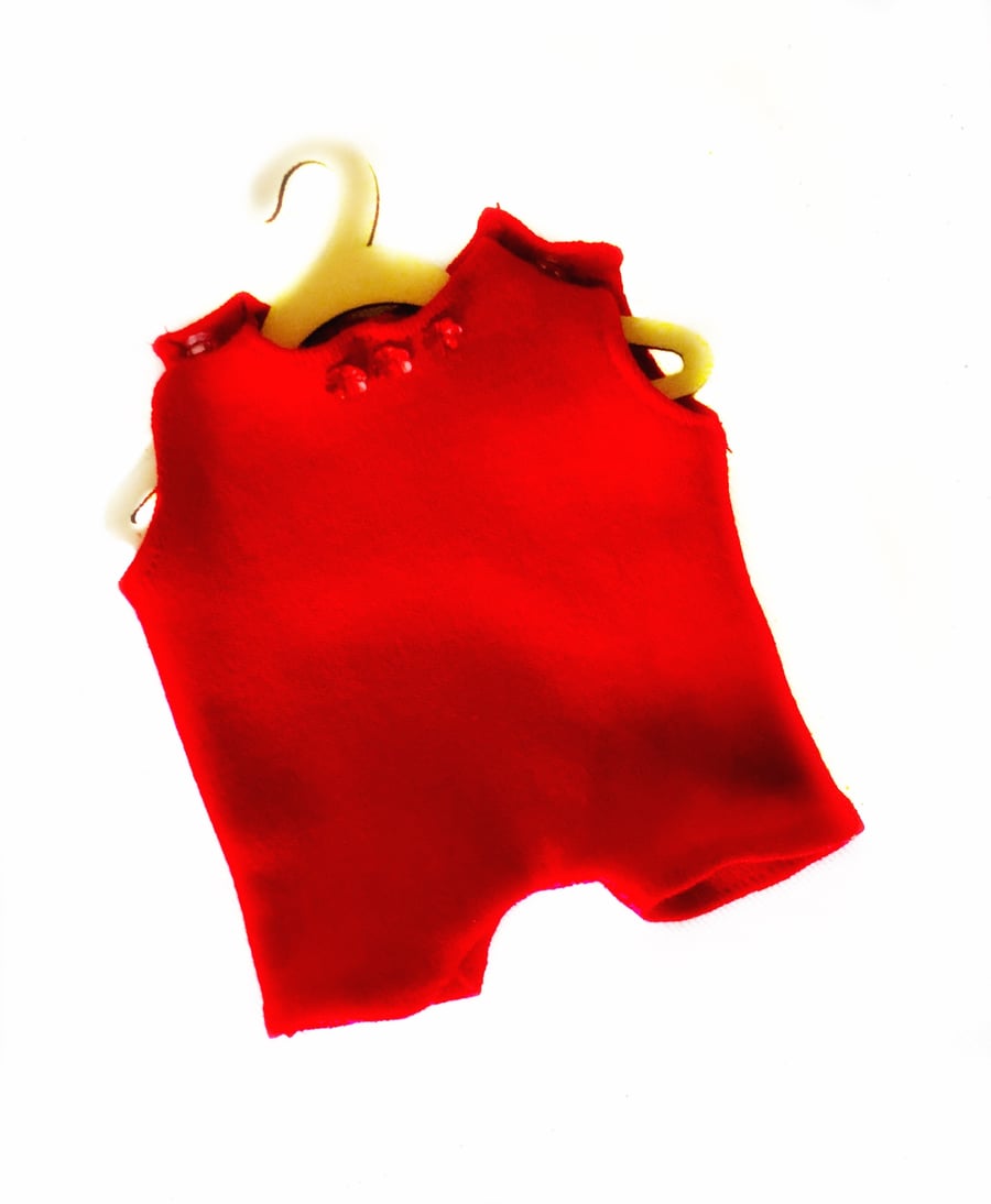 Red Leotard - reserved for Beverly