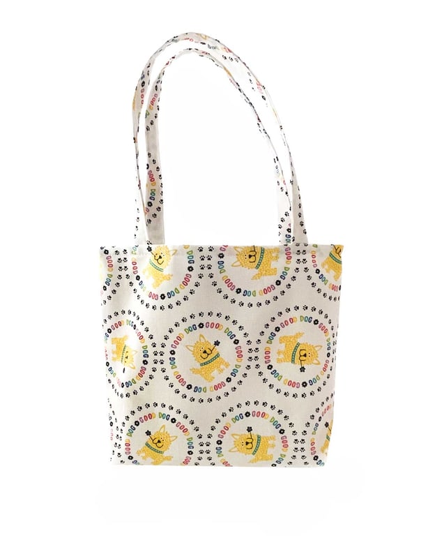 Good Dog Children's Tote Bag-Baby Shower bag-Handmade Tote Bag-CTB082