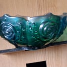 Handmade epoxy resin decorative trinket pot.