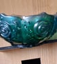 Handmade epoxy resin decorative trinket pot.