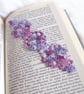 Ethereal Lilac and Purple Lace Bookmark - Image 2
