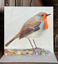 Robin Notecards, Set of 6