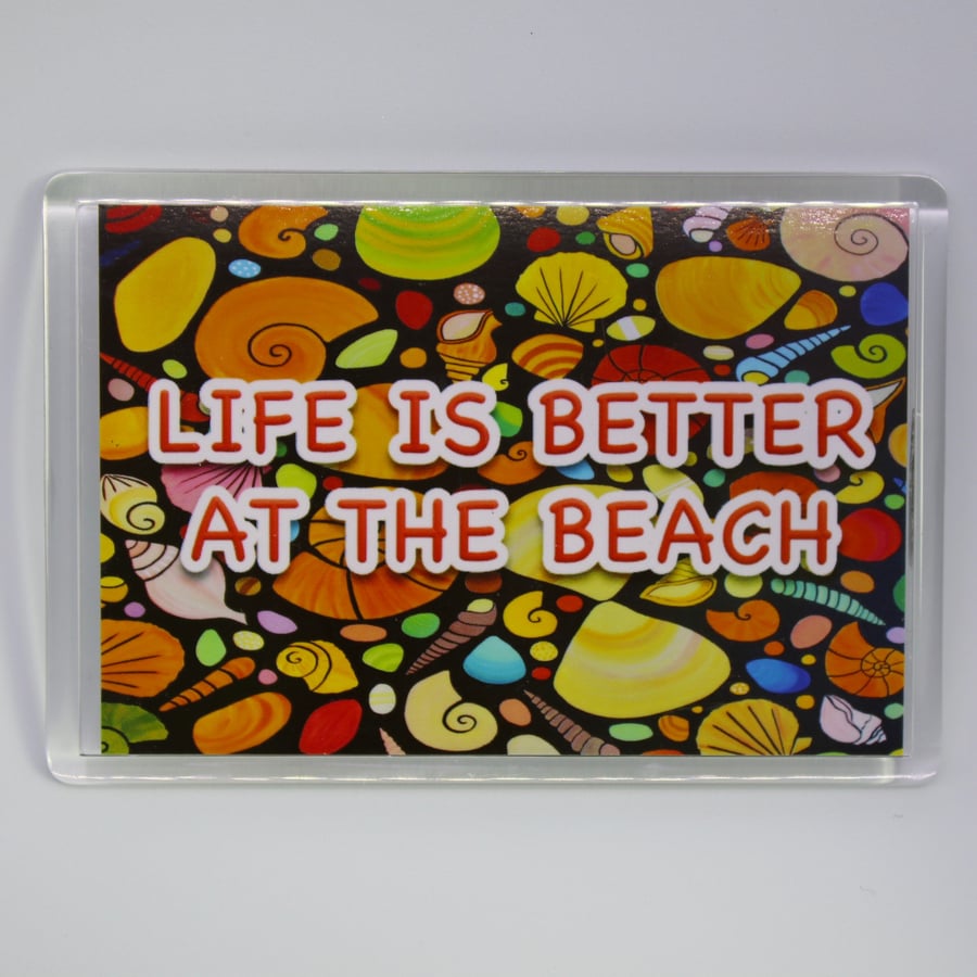 BEACH FRIDGE MAGNET